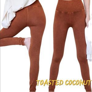 NWOT Free People Good Karma Leggings
